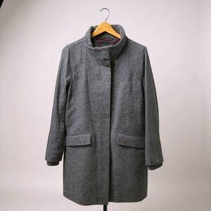 Tommy Hilfiger three-quarter length car length coat size XL heat gray wool blend